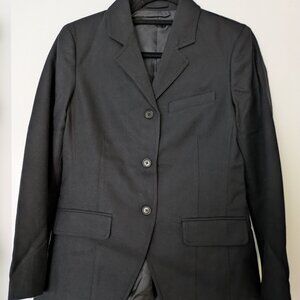 Alex Mill Primrose Black Blazer In Wool sz Small